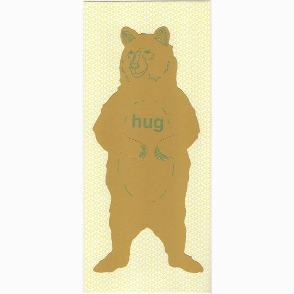 Grizzly bear hug gift card