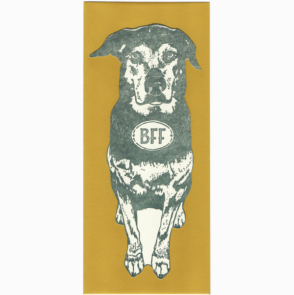 BFF dog gift card