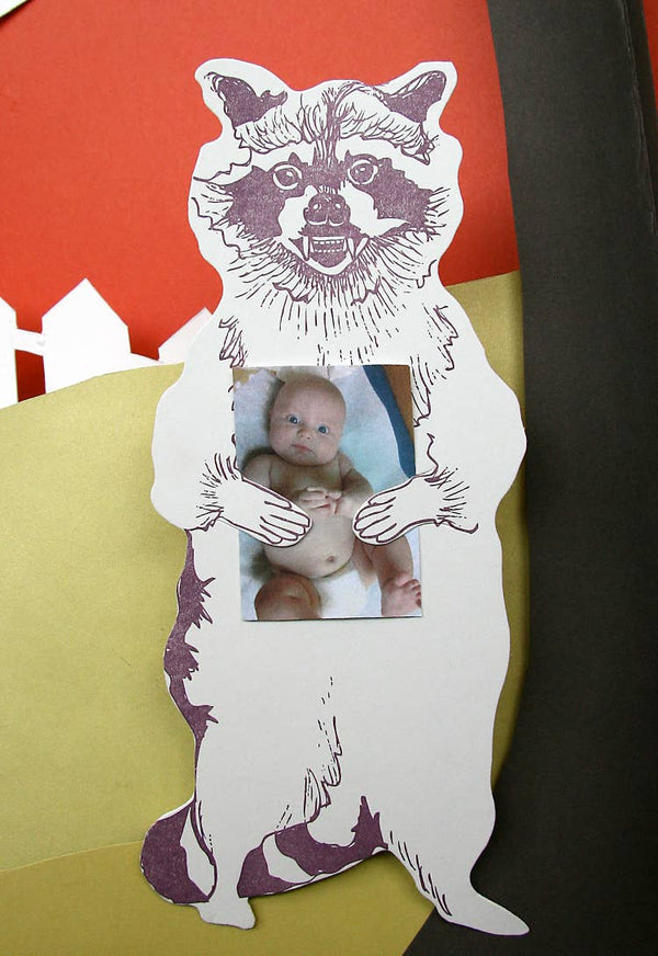 Oops raccoon gift card