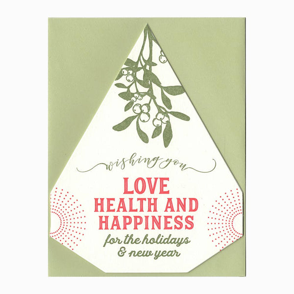 Mistletoe wish card