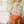 Spritz Hat Orange Striped Bill Embroidered Hat