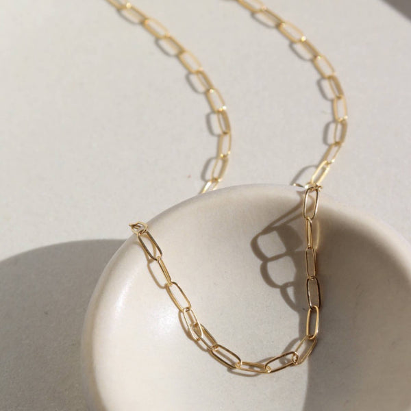 Cosette Chain in 14k Gold Fill or Sterling Silver 