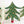 CHRISTMAS TREES CONCERTINA GARLAND