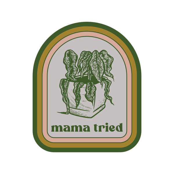 Mama Tried Plant Funny Country High Quality Vinyl Sticker