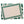 10 Postcards with Patterned Border in Bottle Green
