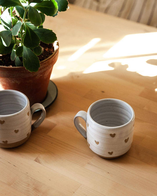 Confetti Heart Mug
