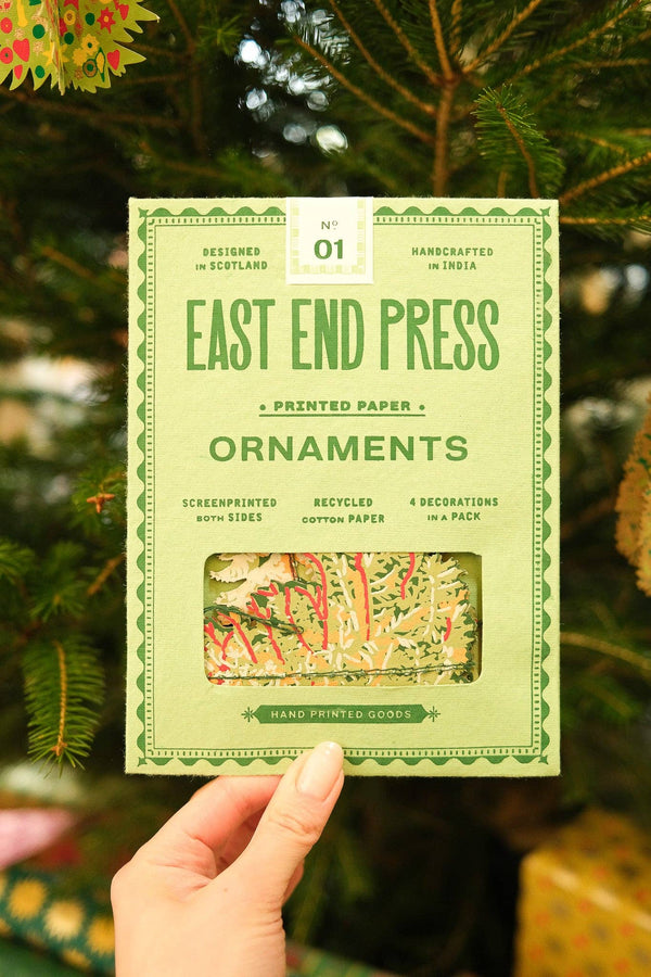 Forest Paper Ornaments