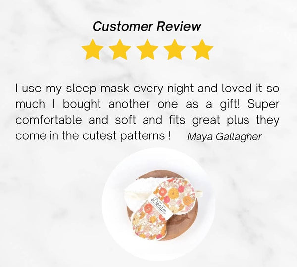 Sleep Mask / Sweet Dreams Sleep Mask / Groovy