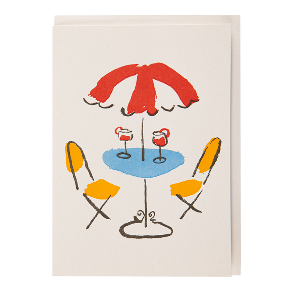 Sunshine Table | Greeting Card