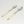 Jean Dubost Salad Servers with Ivory Colored Handles