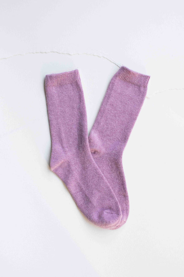 Bright Winter Wool Cashmere Blend Socks