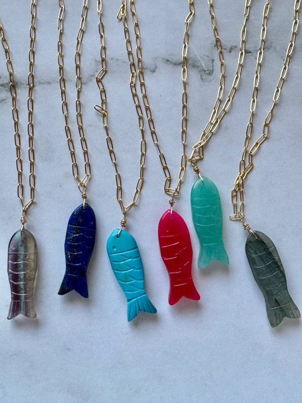 Asier Fish Necklace