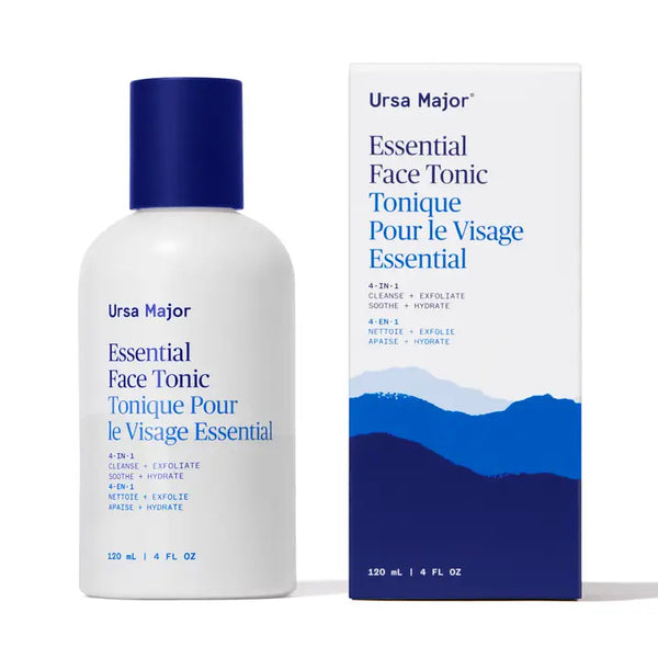 Ursa Major Essential Face Tonic | 4-in-1 Natural Toner to Cleanse, Exfoliate