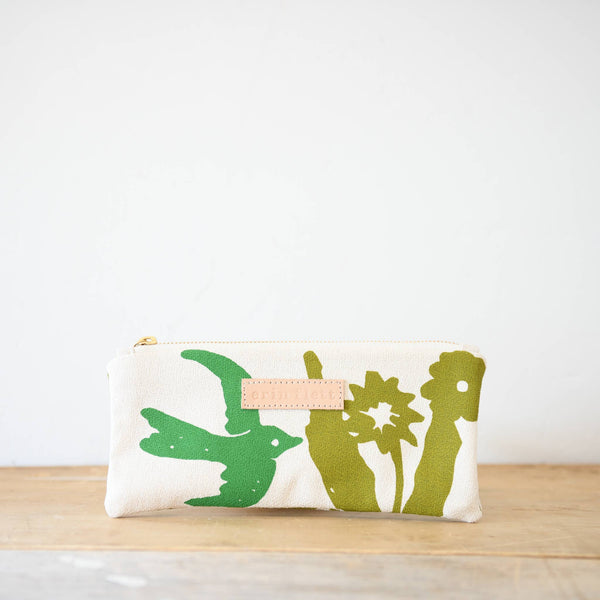 3 Birds Pencil Bag