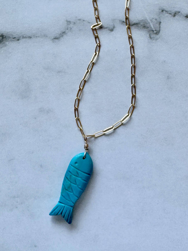 Asier Fish Necklace