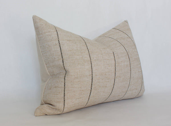 Natural Throw Pillow | Evans