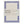 10 Postcards with Patterned Border in Scumble Blue