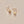 Cove Stud - Minimal Gemstone Arc Frame Stud in Warm Tones: Gold Filled / Sunstone