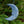 MIDNIGHT MAN ON THE MOON BOARD ORNAMENT