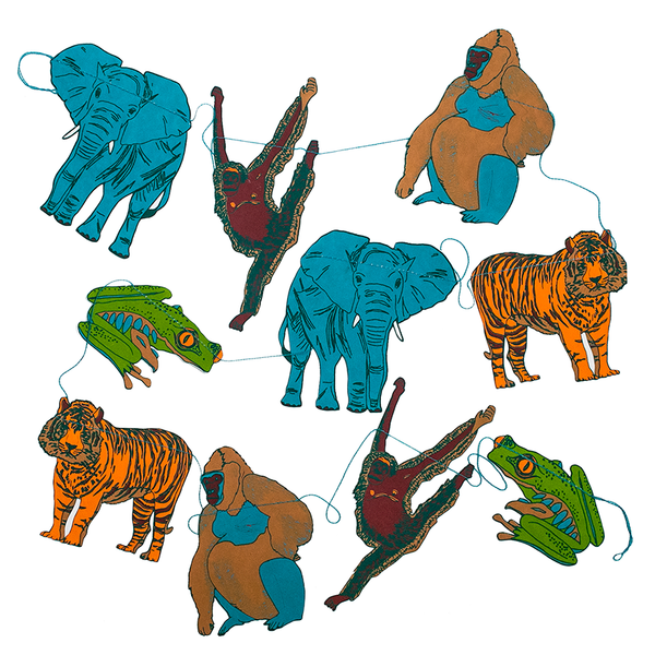 JUNGLE SEWN GARLAND
