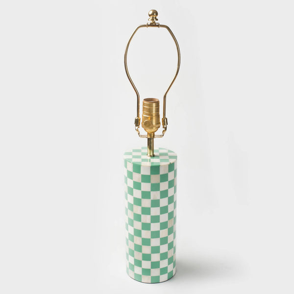 Checker Table Lamps - NEW colors
