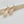 Cove Stud - Minimal Gemstone Arc Frame Stud in Warm Tones: Gold Filled / Sunstone