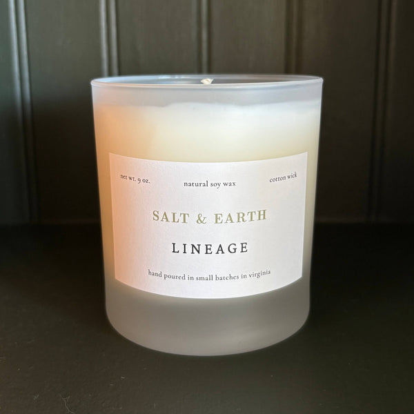 Salt & Earth Candle