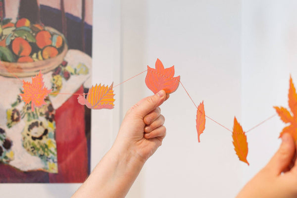 AUTUMN LEAVES SEWN GARLAND
