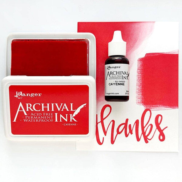 Archival Ink™ Pads Cayenne