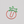 10 PCS Minimalist Tomato Shape Decorative Metal Paper Clips