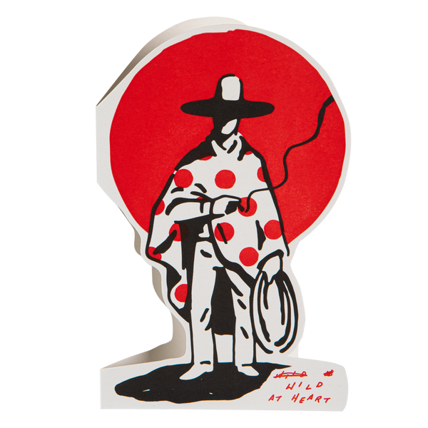 Wild At Heart Cowboy | Cut-Out - Greeting Card