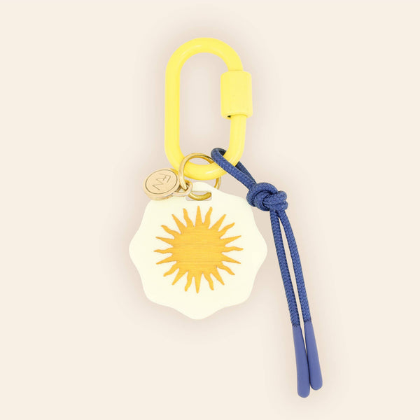 Golden Sun Bag Charm