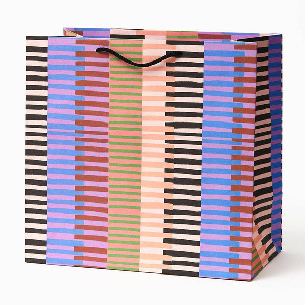 Colorful Stripes Gift Bag
