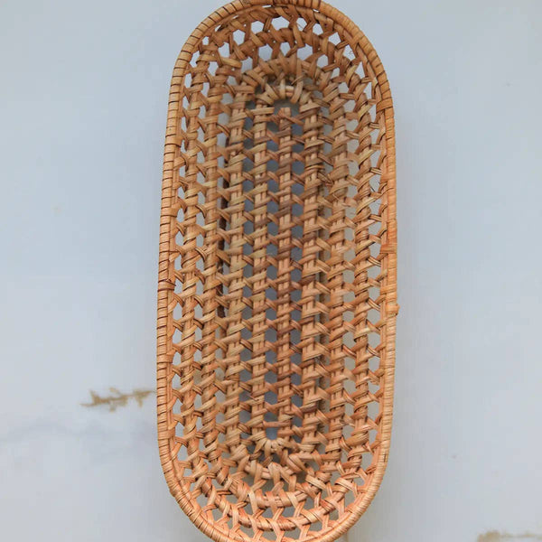 Oval Rattan Basket