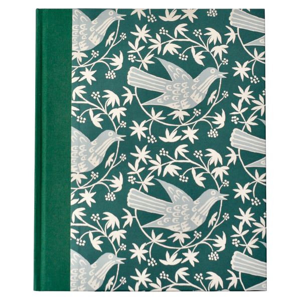 Very Large Hardback Notebook Songbird Midwinter