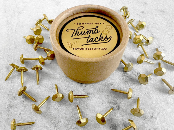 Brass Thumb Tacks
