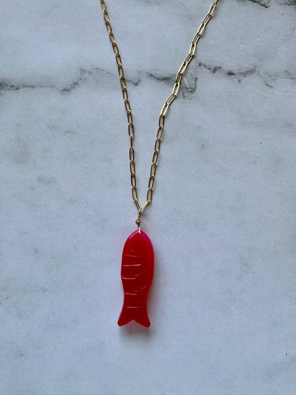 Asier Fish Necklace