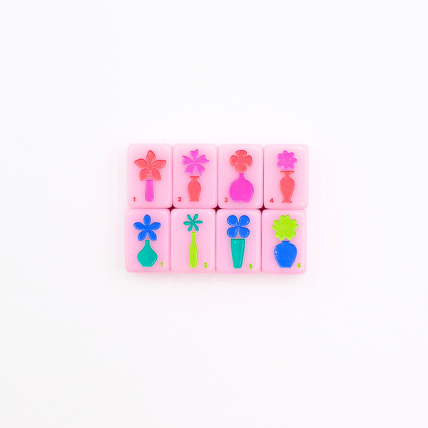 MINI TRAVEL MAHJONG  |  Mini Anywhere Series  |  Pink