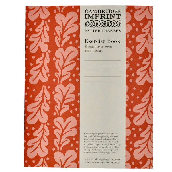 Exercise Book Quercus Pomegranate (Lined)