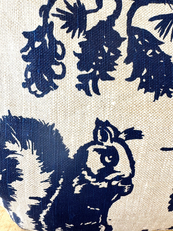 Pine Cone Heavy Linen Boho Tote Bag