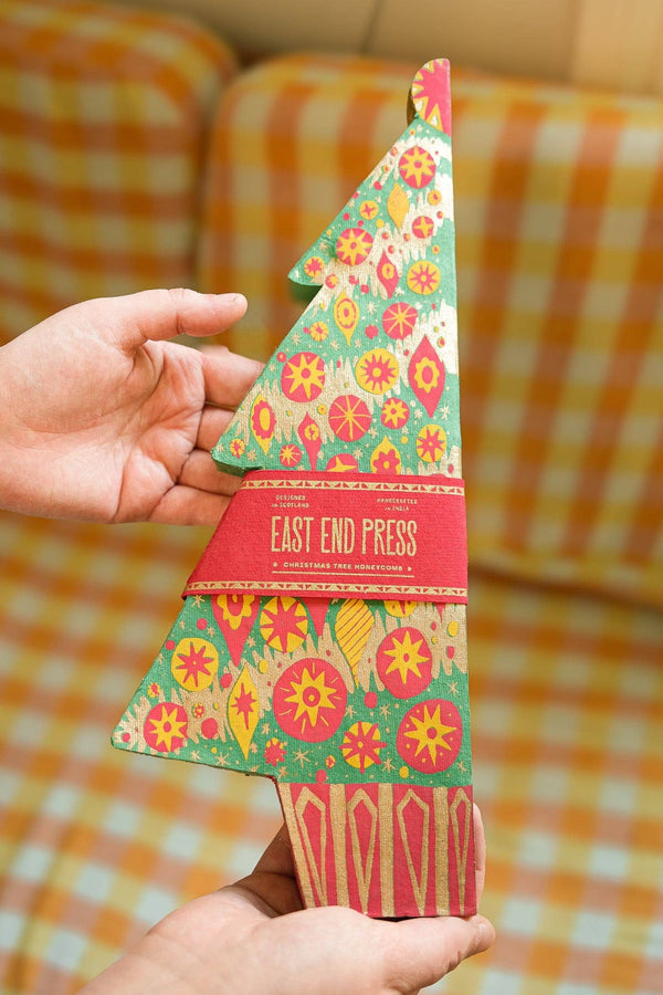 CHRISTMAS TREE HONEYCOMB