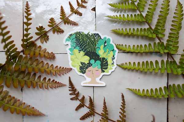 Plant Lady Sticker