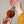 Orange Honeycomb Ornament