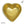 Polished Gold Heart Bowl Large