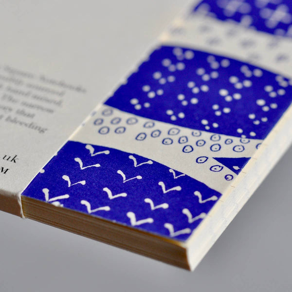 Square Notebook with Lined Paper in Cats Periwinkle Blue