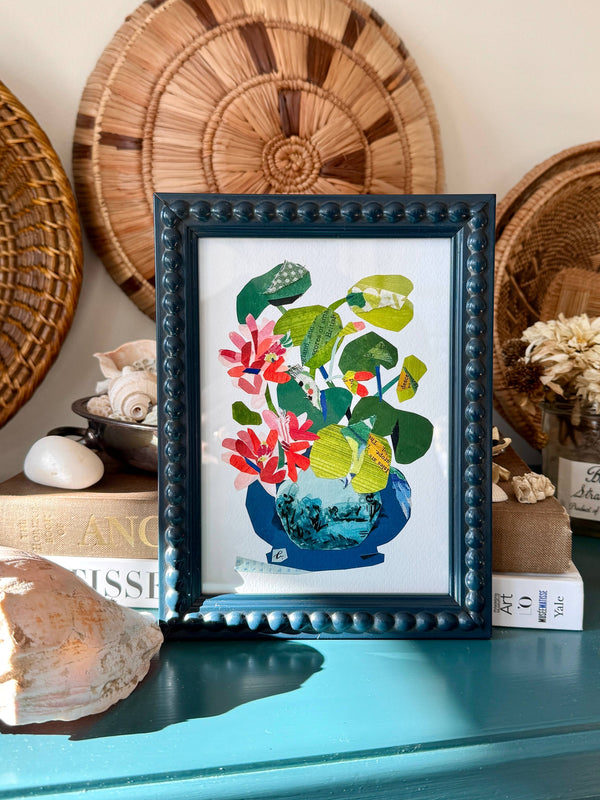 Geranium framed art print