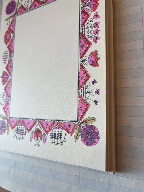 Colorful Folk Frame