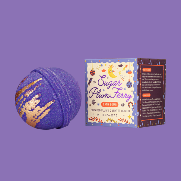 Sugar Plum Ferry™ Bath Bomb | Holiday, Christmas