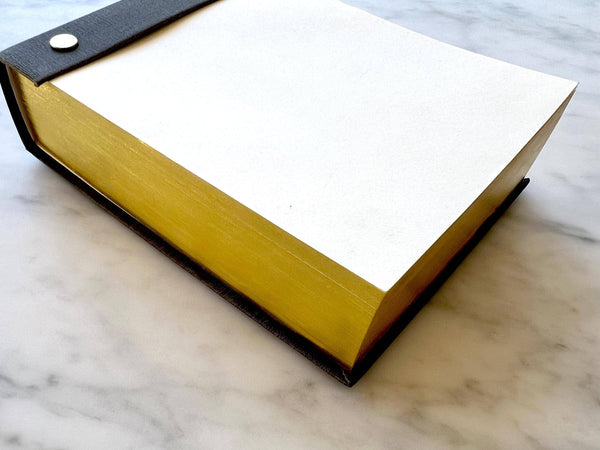 Notepad with Gilt Edges