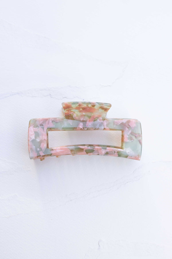 Eco Original Rectangle Hair Claw Clip